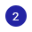 image showing number 2 on a blue background